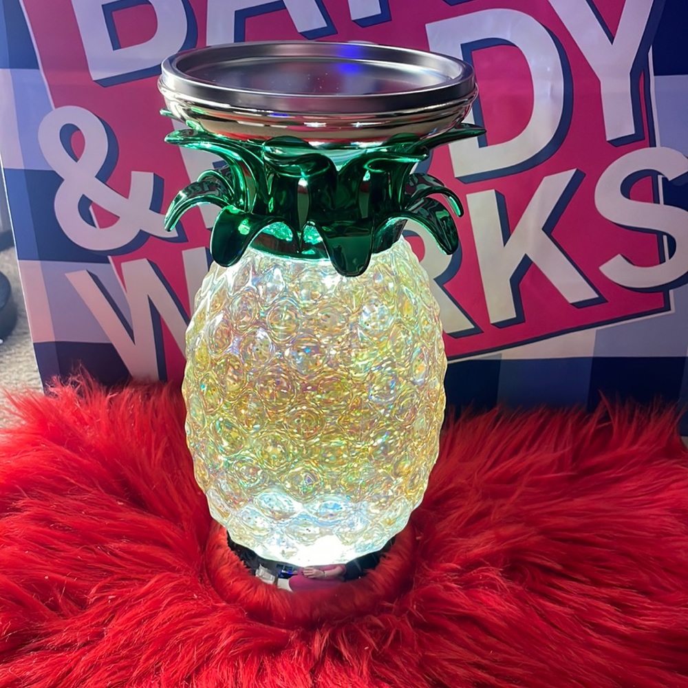 Bath And body works  pineapple candle holder